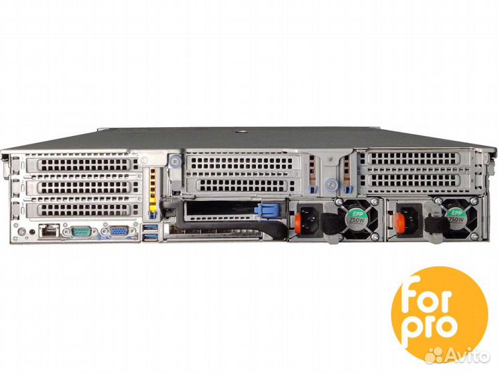 Сервер dell R740xd 24SFF 2x4114Silv 192GB, H330