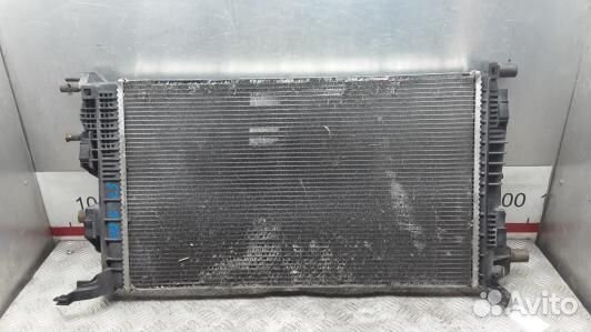 Радиатор системы охлаждения renault megane 3 (HBG2
