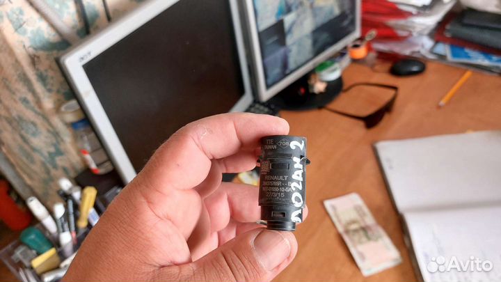 Датчик парктроника задний. Renault Logan 2. 2015г