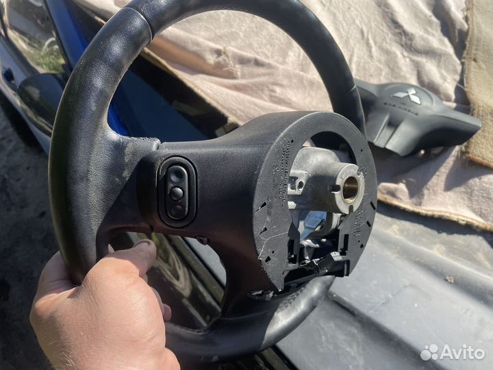 Руль Lancer 9 в коже заводской