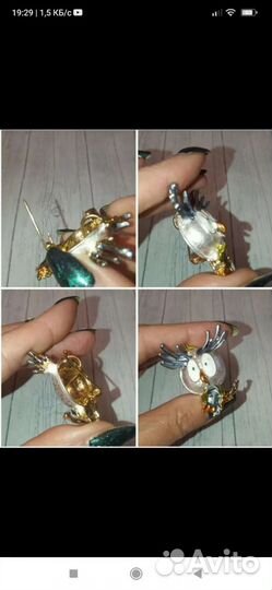 Брошь,стрекоза и др