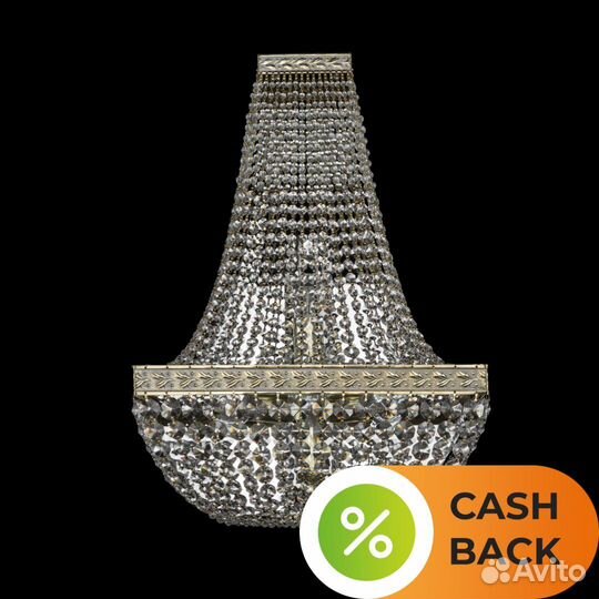 Bohemia Ivele Crystal 19112B/H2/35IV GW 1911 бра