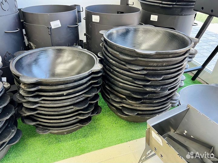 Казан чугунный. Настоящий