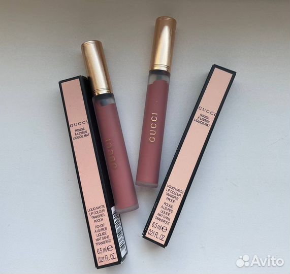 Жидкая помада Gucci матовая 114