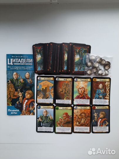 Цитадели настольная игра