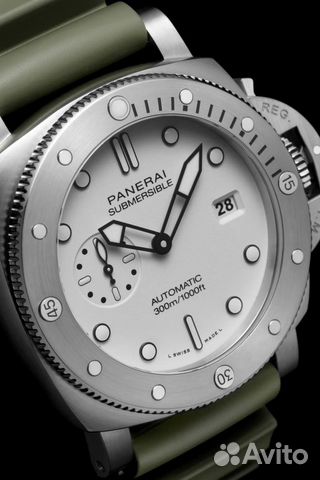 Часы Panerai Submersible QuarantaQuattro Bianco 44