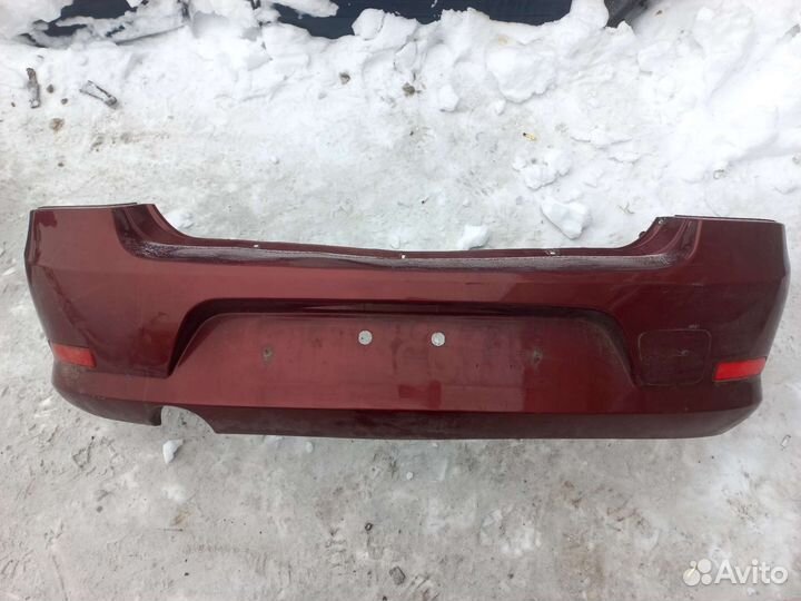 Бампер задний Renault Logan 1 Фаза 2