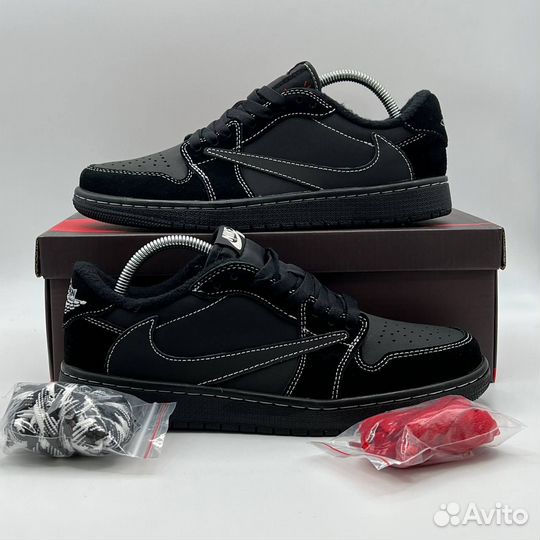 Jordan 1 Low OG SP Travis Scott - Black Phantom