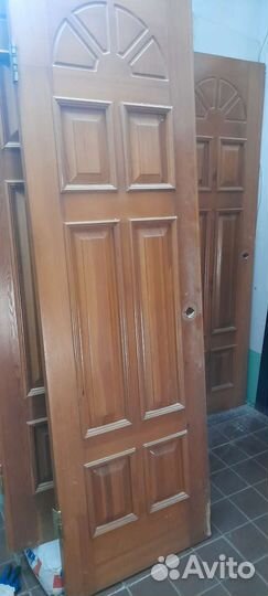 Двери межкомнатные из массива бу