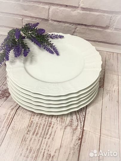 Набор тарелок 27 см Бернадотт Недекорированный