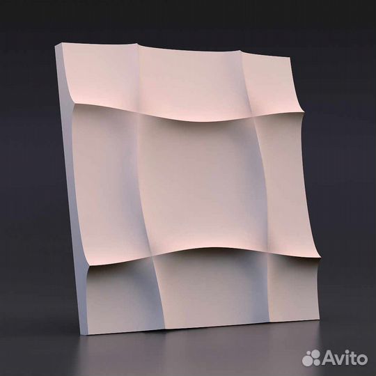 Гипсовая 3D панель 