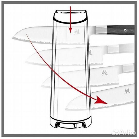 Точилка для ножей zwilling V-Edge черная