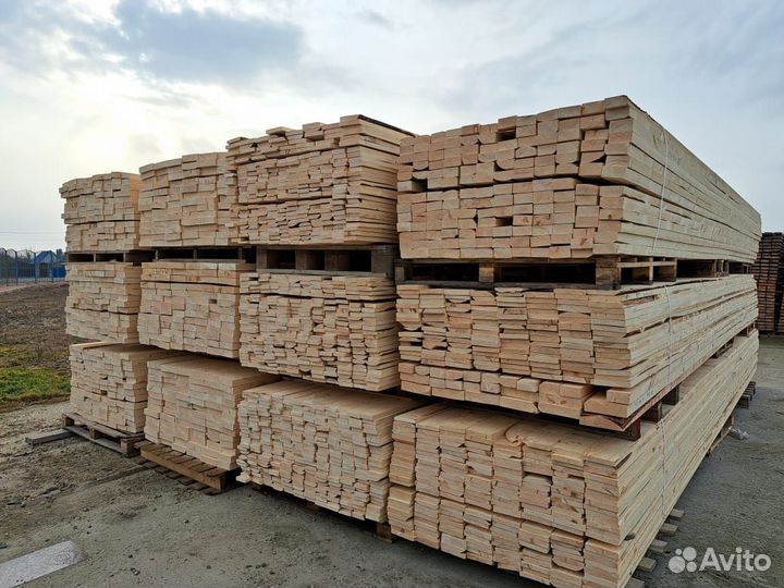Доска обрезная 50*150*6000