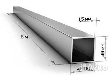 Профильные трубы квадратные