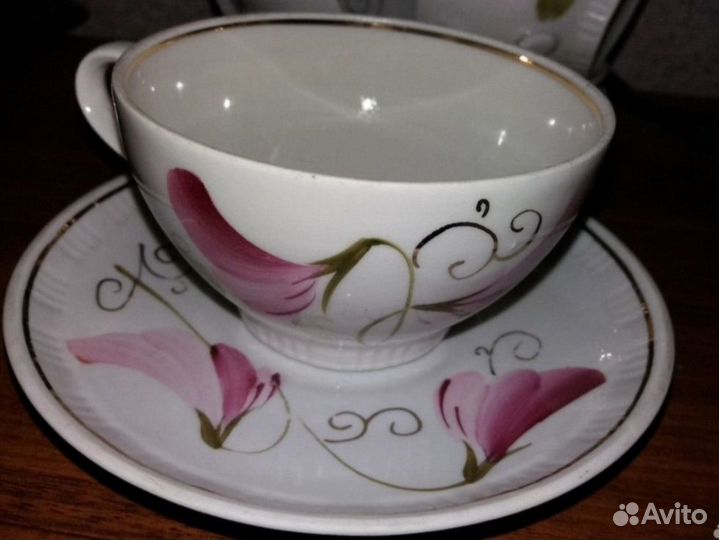 Чайные пары от сервиза Регина