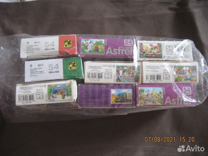 Пазлы разные