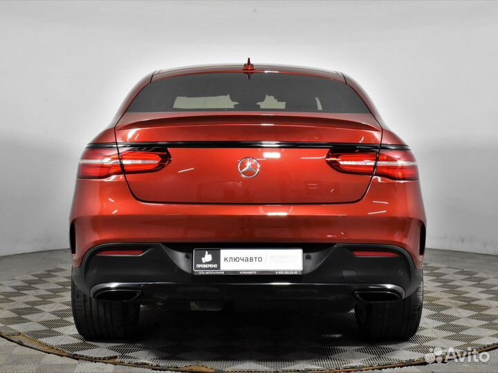Mercedes-Benz GLE-класс Coupe 3.0 AT, 2017, 75 000 км