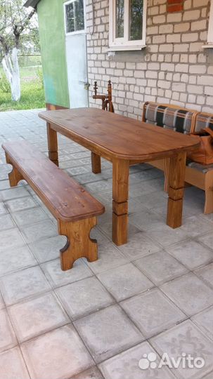 Лавки столы из дерева