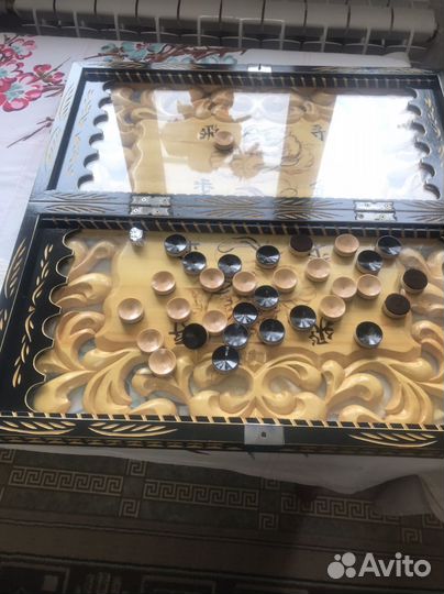 Нарды, шахматы ручной работы