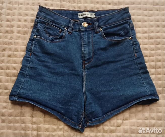 Джинсовые шорты cropp