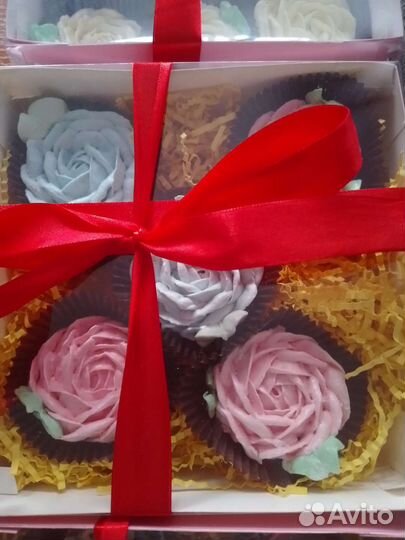 Изготовление зефирных букетов