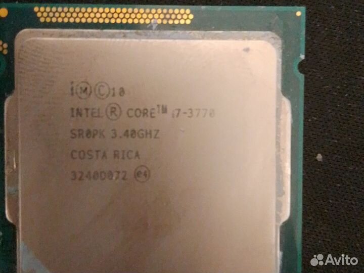 Процессор intel core i7 3770