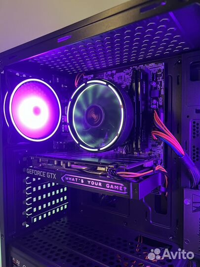 Игровой пк : ryzen 5 4500 + gtx 1660 OC