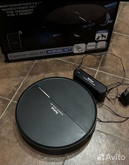 Робот пылесос tefal