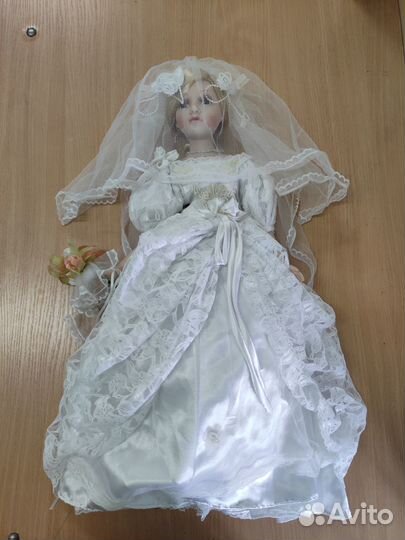 Кукла свадебная б/у