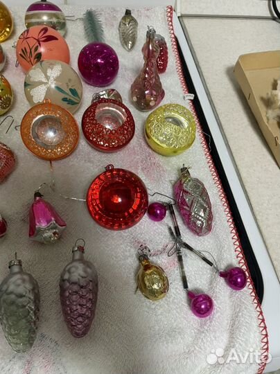 Елочные игрушки СССР