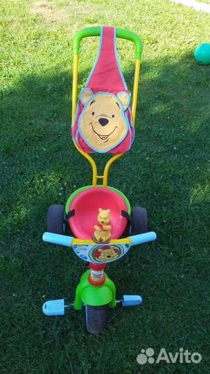 Велосипед трехколесный Smoby Be Fun Confort Winnie