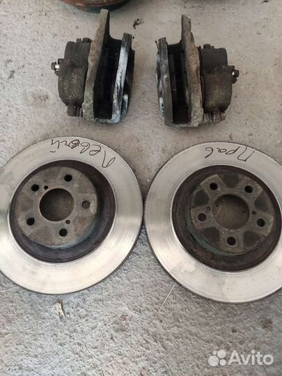 Суппорта subaru forester комплект 2014