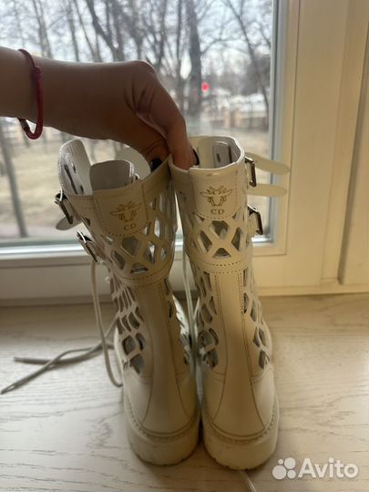 Dior сапоги D-Trap