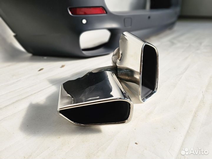 BMW X5 F15 задний бампер мтех мпакет + насадки