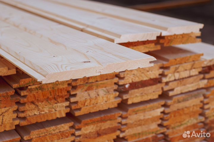 Имитация Бруса Карельсий профиль 17х142х6м Сорт Ав