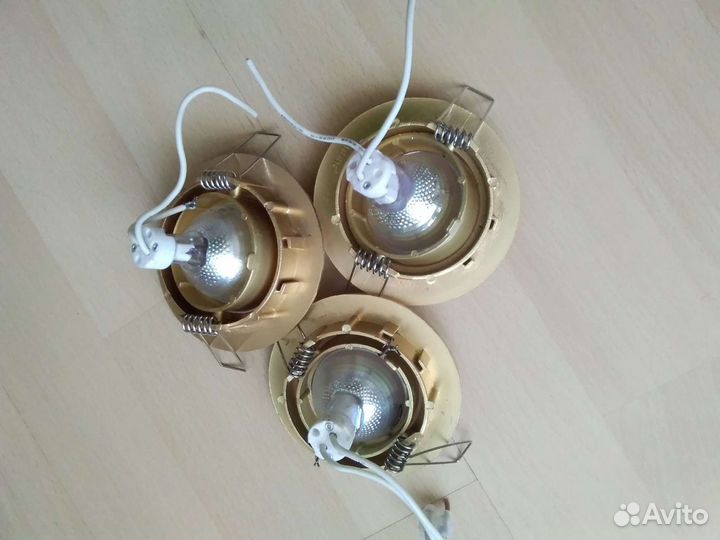 Точечные светильники, потолочные, встраиваемые