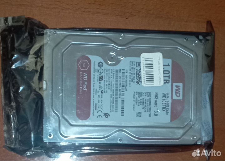 HDD Western Digital Red 1Tb