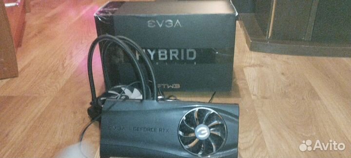 Водяное охлаждение видеокарты evga 3080/3080ti