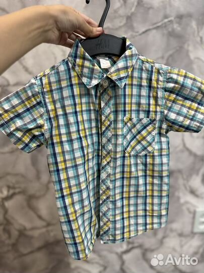 Рубашка для мальчика 98