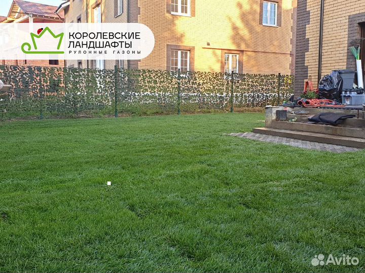 Рулонный газон