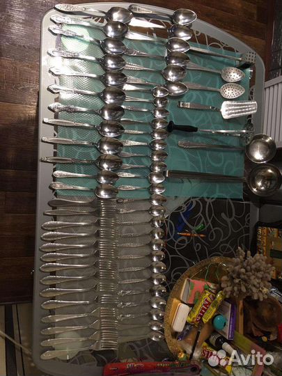 Столовые приборы ссср-цена за всё