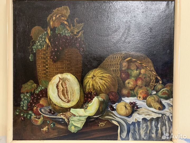 Картина маслом на холсте натюрморт