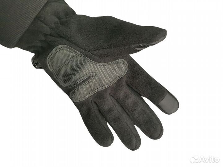 Перчатки флисовые, зимние Norbic, плотный флис, же