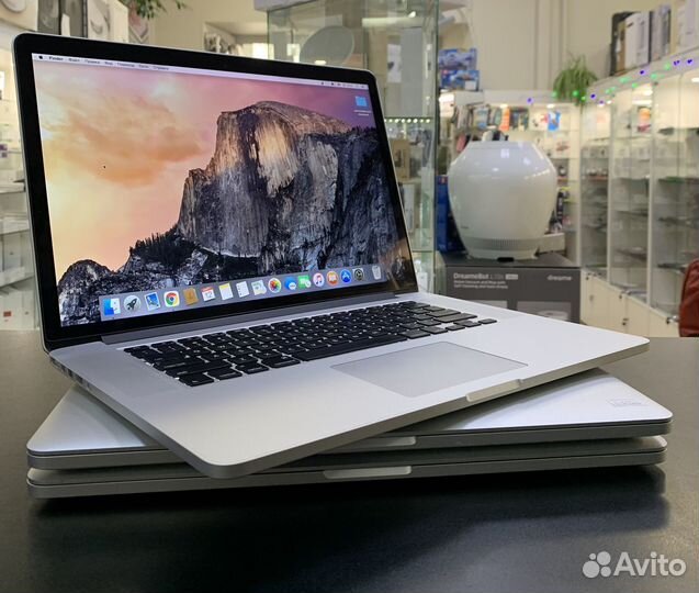 Б/У MacBook Pro 15 (2015 I7/16/512Gb) 130 циклов