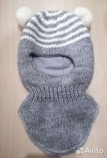 Шапка шлем зимняя Baby go