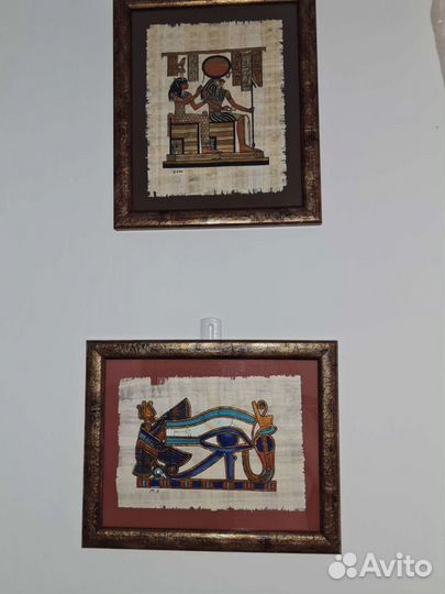 Папирусы в рамке