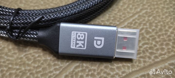 Display Port 8k UHD 1.8м в оплетке нов
