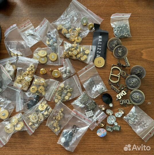 Фурнитура для одежды обуви сумок стразы разные