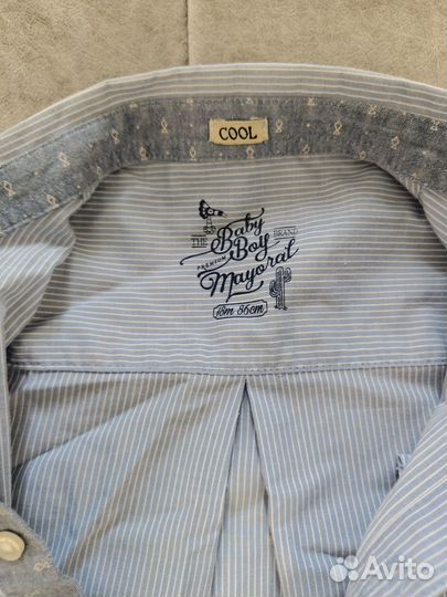 Рубашка Mayoral 86 размер
