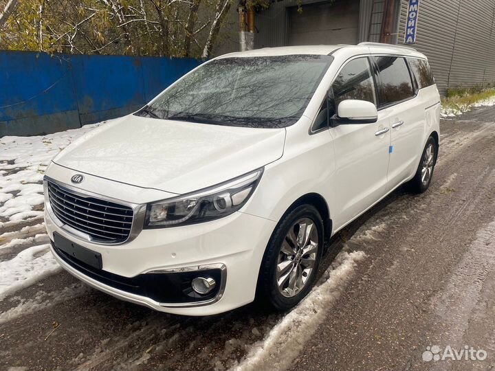 Kia Carnival 2.2 AT, 2017, 112 000 км